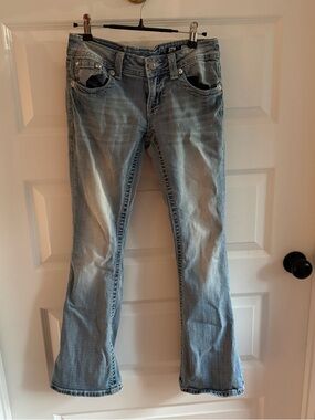 Miss Me Light Blue Flare Jeans